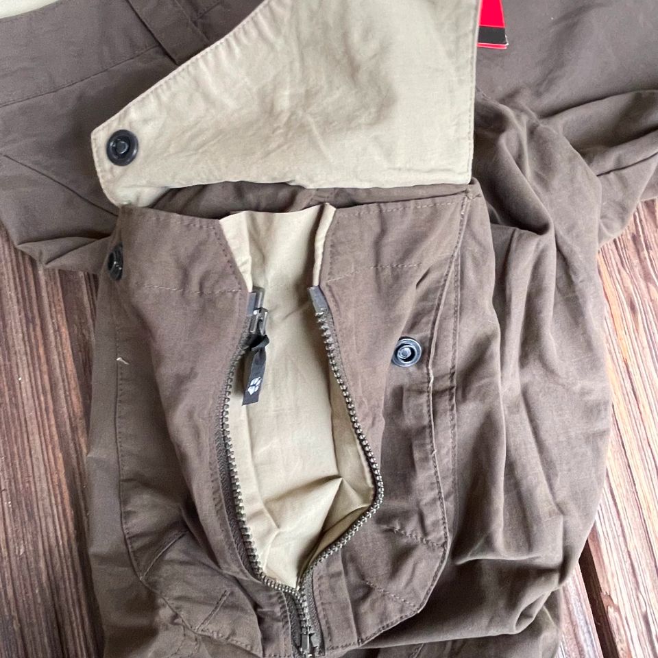 Funktions- Hose Damen S von Jack Wolfskin 70% Baumwolle olive in Heidelberg