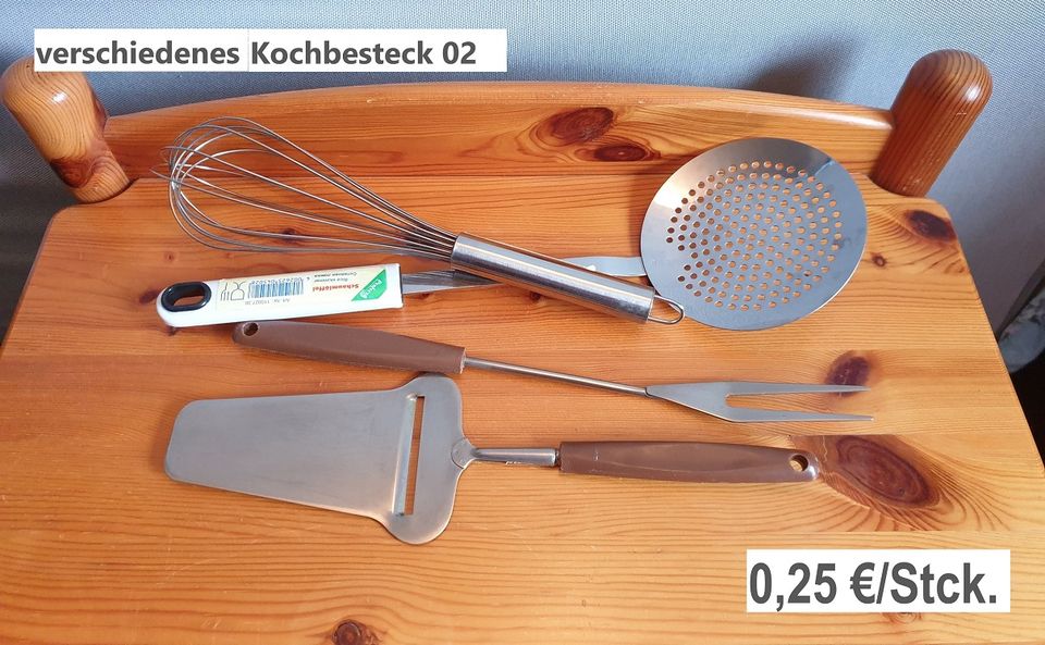 Küchen Starterset, Küchenartikel, Küchenzubehör, Küchenbesteck in Groß Köris