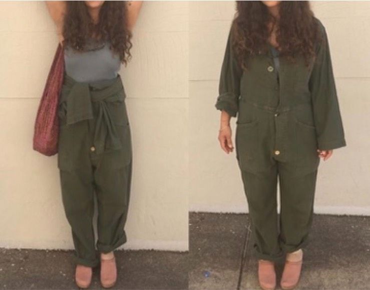 US Army cotton sateen coveralls overall jumpsuit in Wiesbaden