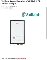 Vaillant Inneneinheit 57/5 IS, Heizungswärmepumpe NEU Bayern - Obing Vorschau