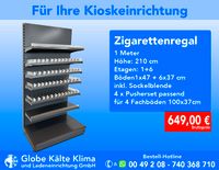 Tabakregale, Zigarettenregale, 1 Meter, Zigarettenpusher, Kiosk, Regal für Zigaretten, Trinkhalle Nordrhein-Westfalen - Mülheim (Ruhr) Vorschau