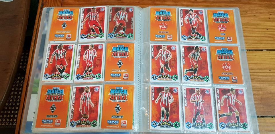 Match Attax  2012/2013, und 2014/2015 Sammelkarten in Stemwede