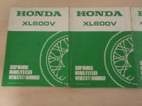 Honda XL 600 R L V Nachtrag Werkstatthandbuch 1985 1993 1995 1997 Nordrhein-Westfalen - Gelsenkirchen Vorschau