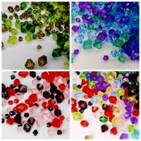 4 Farbmixe Kegelperlen Acrylperlen Perlen Perle DIY Schmuckperlen Dresden - Klotzsche Vorschau