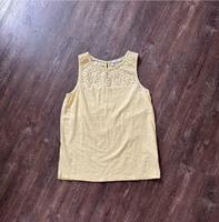 EDC by Esprit Top Shirt T-Shirt Lochstickerei Gelb S 36 WN Niedersachsen - Rastede Vorschau