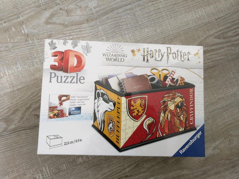 Harry Potter 3D Puzzle Stiftehalter Schreibtisch-Set OVP in Glienicke/Nordbahn