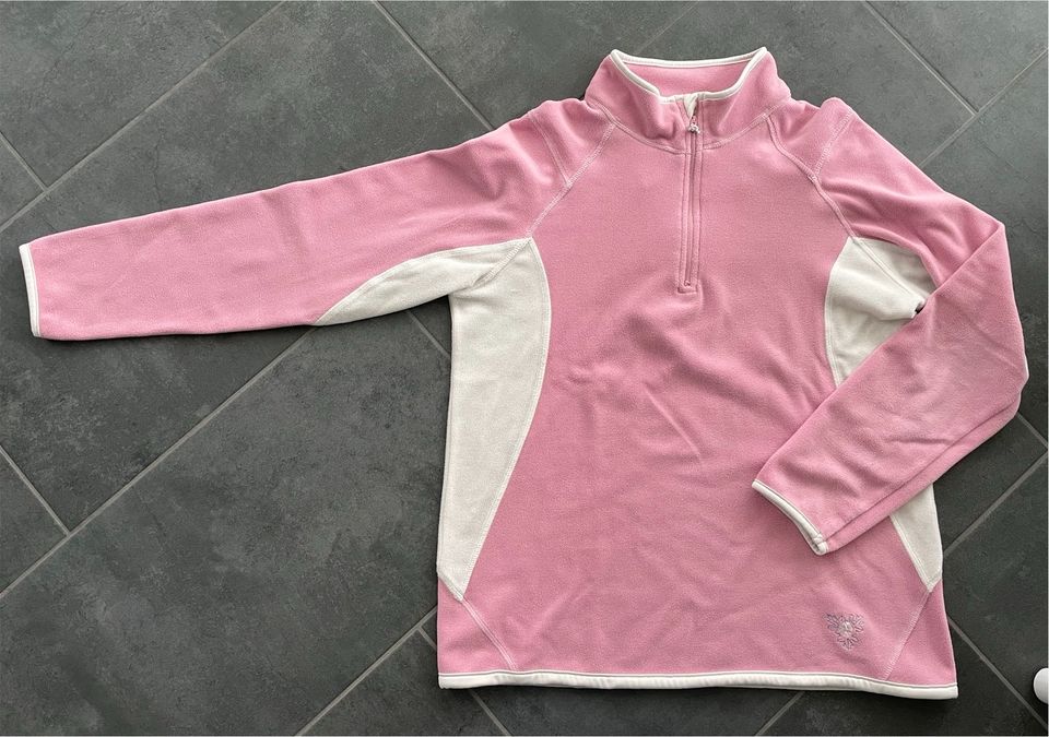 TCM Fleeceweste Pullover Jacke rosa Gr. 40/42 in Graben-Neudorf