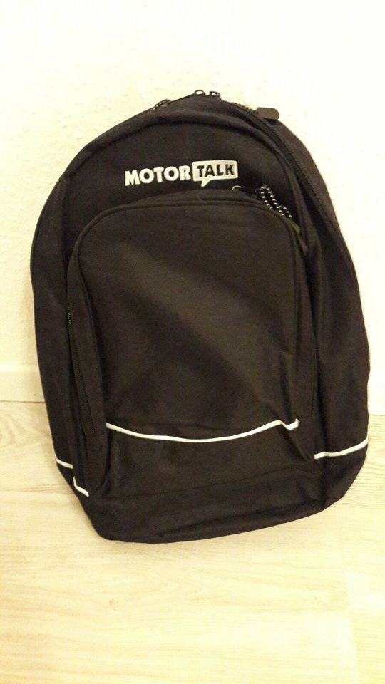 Rucksack Motor-Talk.de schwarz in Groß-Umstadt