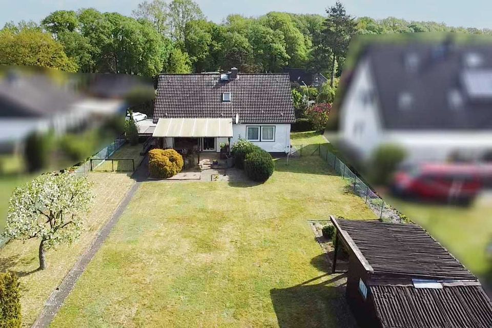 Gestaltbares Zuhause mit großem Garten, Terrasse und Garage in guter Lage von Büchen in Büchen