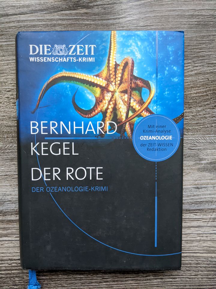 Bernhard Kegel  DER ROTE HC + SU Ozeanologie-Krimi in Ettlingen