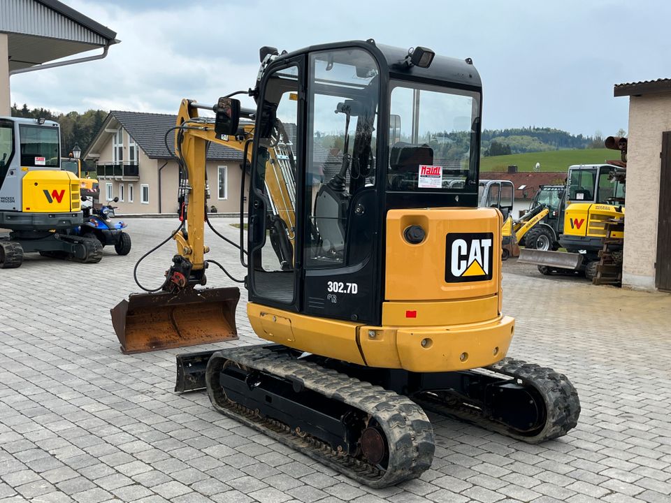 Minibagger, Bagger CAT 302.7D CR   (27500€netto) in Neureichenau