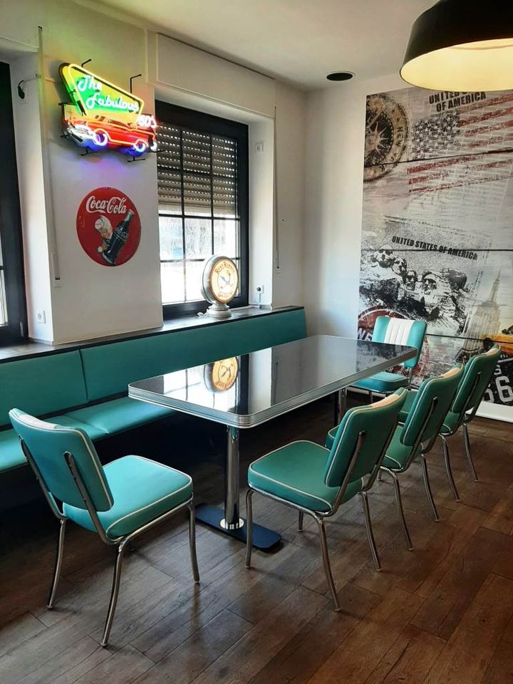 Diner Tisch 180cm XXL Bel Air Möbel Qualität Retro Style US Deko in Mülheim (Ruhr)