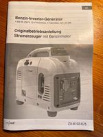 Benzin-Inverter-Generator 1.000W, 230V, 4-Takt 1,15 kW NEU Herzogtum Lauenburg - Aumühle bei Hamburg Vorschau