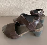 Think TRAUDI Slingback Sandalen Braun Dresden - Innere Altstadt Vorschau