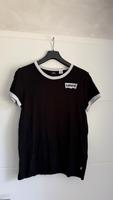schwarzes Levi’s T-Shirt mit Logo Baden-Württemberg - Wiesenbach Vorschau
