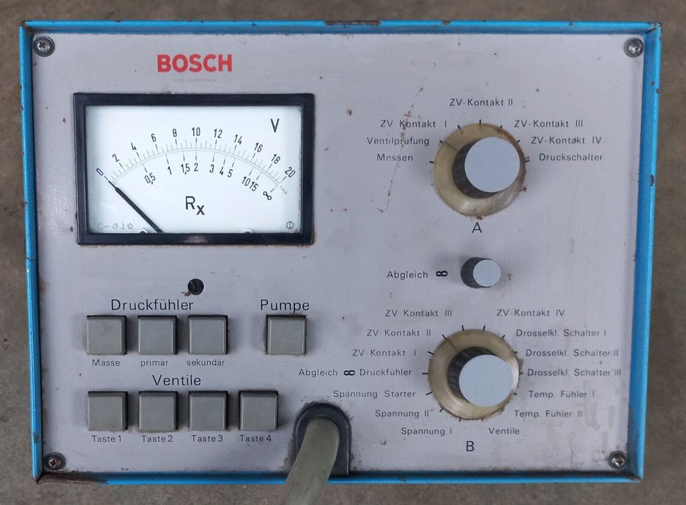 BOSCH Motortester D-Jetronic Testgerät EFAW 228 MOTORTESTER in Nettetal