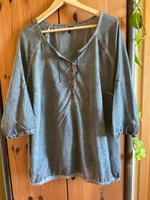 GRAUE CECIL OIL WASHED-BLUSE Gr.XXL, TOP ZUSTAND, NP 50€ Nordrhein-Westfalen - Kierspe Vorschau