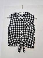 Karierte Bindebluse schwarz/weiß von H&M Bremen - Vegesack Vorschau