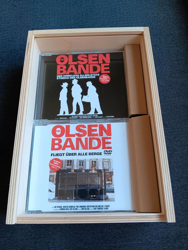 DVD Holzbox Die Olsenbande in Malchin