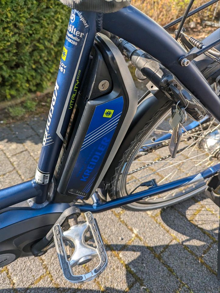 E-Bike Kreidler 28 Zoll blau matt in Rietberg