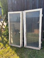 DDR Fenster Holzfenster Flügelfenster Fensterscheiben Glas Sachsen - Steinpleis Vorschau