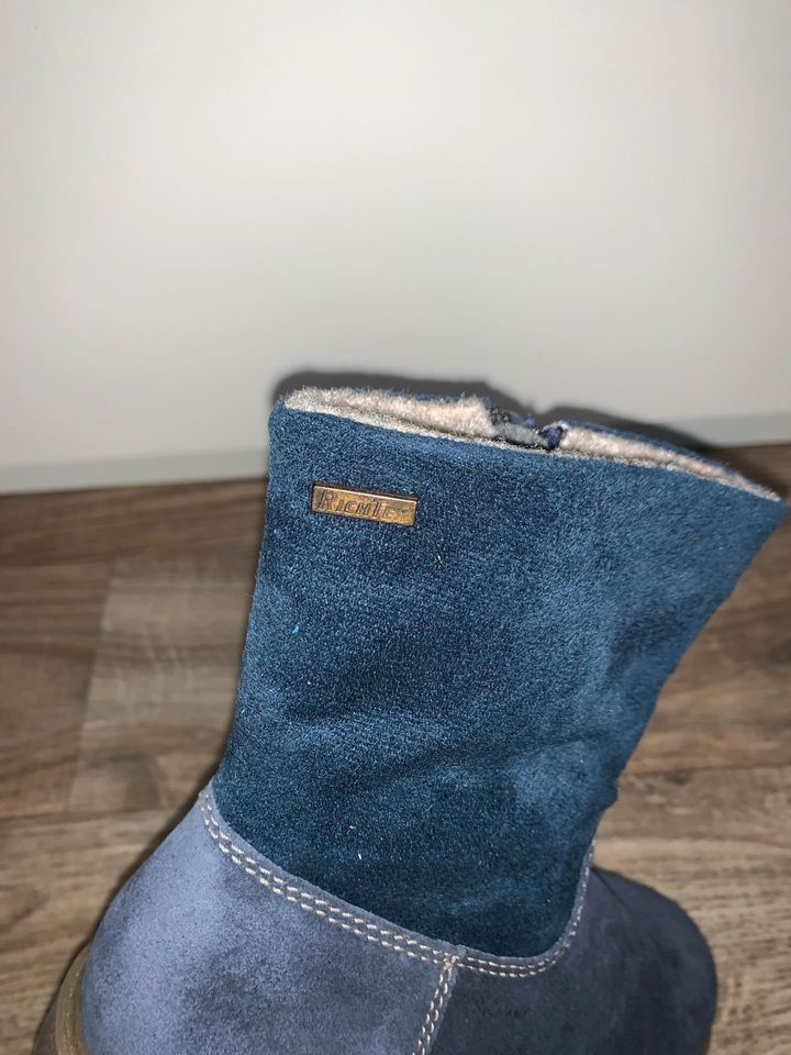 Neu! Richter Tex Winterstiefel blau für Mädchen Gr.28 (Festpreis) in Kaiserslautern