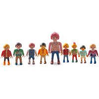 Playmobil Figuren Lehrerin Fr. Wiesel mit ihrer Klasse (Hauser) Bayern - Herrieden Vorschau