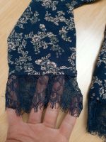 Shirt, Langarmshirt, Croptop,Gr.M,blau mit Spitze Sachsen - Zwickau Vorschau