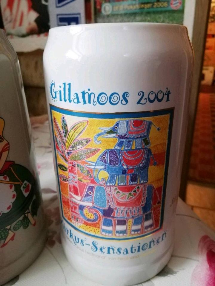 Gillamoos Maßkrug Krüge je 15€ in Abensberg