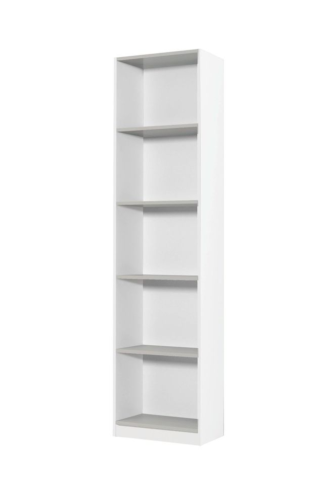 Regal Standregal Bücherregal weiß B 47 cm H 197 cm T 32 cm in Hamm