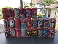 Coladosen Coca Cola Pop/Rock Sammlung von 1994 Baden-Württemberg - Neuenburg am Rhein Vorschau