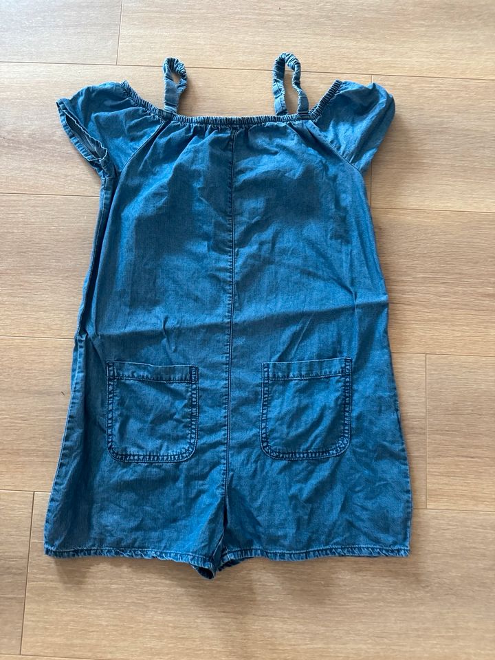 OVS Denim Jumpsuit so weich u bezaubernd schön Gr 146 Top Zustand in Rodgau