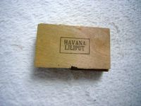 Havanna Liliput - Zigarren Schachtel, ALT !! Holz, 10,2 x 6 cm Hessen - Wiesbaden Vorschau