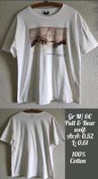 Pull & Bear Shirt T-Shirt Gr M weiß Sachsen - Plauen Vorschau