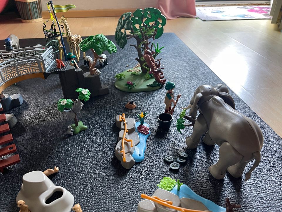 Playmobil Zoo mit viel Zubehör in Kempten