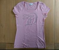 TOM TAILOR Denim Damen Shirt Gr. S rosa Logo aus Pailletten Dortmund - Aplerbeck Vorschau