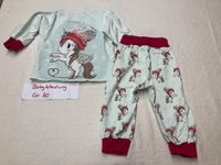 Jogginganzug Pyjama Gr.80 Einhorn mint  handgenäht Hessen - Wald-Michelbach Vorschau