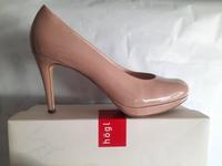 ♥HÖGL♥ Pumps High Heels SoftlackLeder Gr.41/7 nude Plateau NP175€ Nordrhein-Westfalen - Dülmen Vorschau