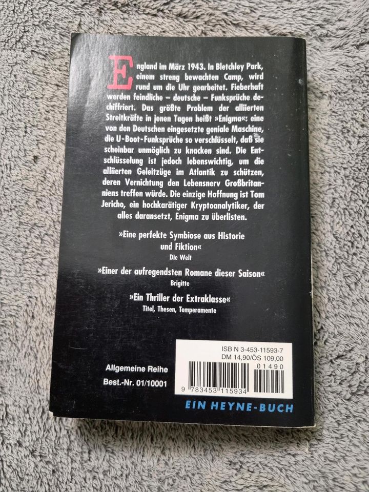 Enigma von Robert Harris (1996, Taschenbuch) in Lehrte