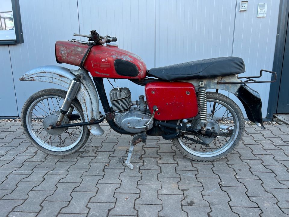 MZ ES125/1 ES 125 1975 Motorrad DDR 150 250 TS ETZ M89 in Osterweddingen