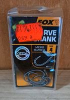 Fox Edges Curve Shank Micro Barbed Size 4 Carp Hooks NEU & OVP Niedersachsen - Bad Bentheim Vorschau