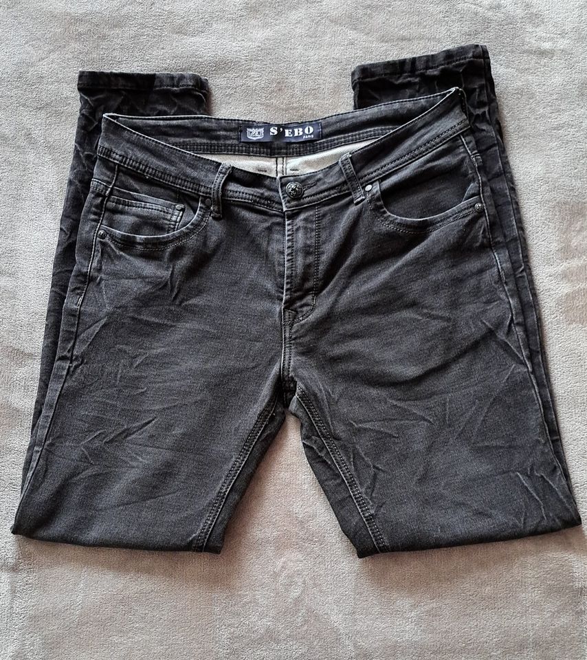 Herren Jeans S'EBO (Justboy) schwarz in Ötzingen