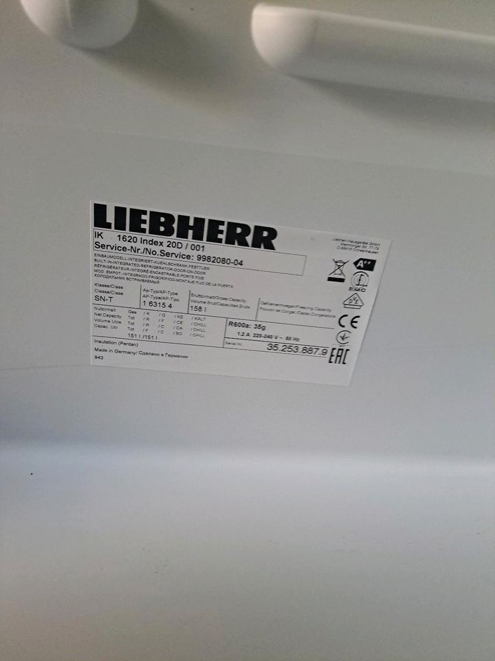 Integrierte  Kühlschrank  LIEBHERR in Elmshorn