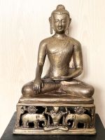 Wunderschöne Bronze/Messing Buddha-Statue aus Indien. 38cm Bayern - Neufahrn Vorschau