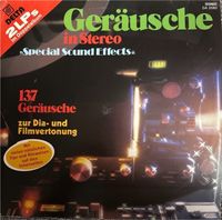 2 Vinyl LP 137 Geräusche Special Sound Effects Stereo Thüringen - Nordhausen Vorschau