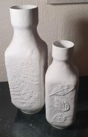 Hutschenreuther Bisquitporzellan Vasen mit Blätterdekor, weiß Rheinland-Pfalz - Gönnheim Vorschau