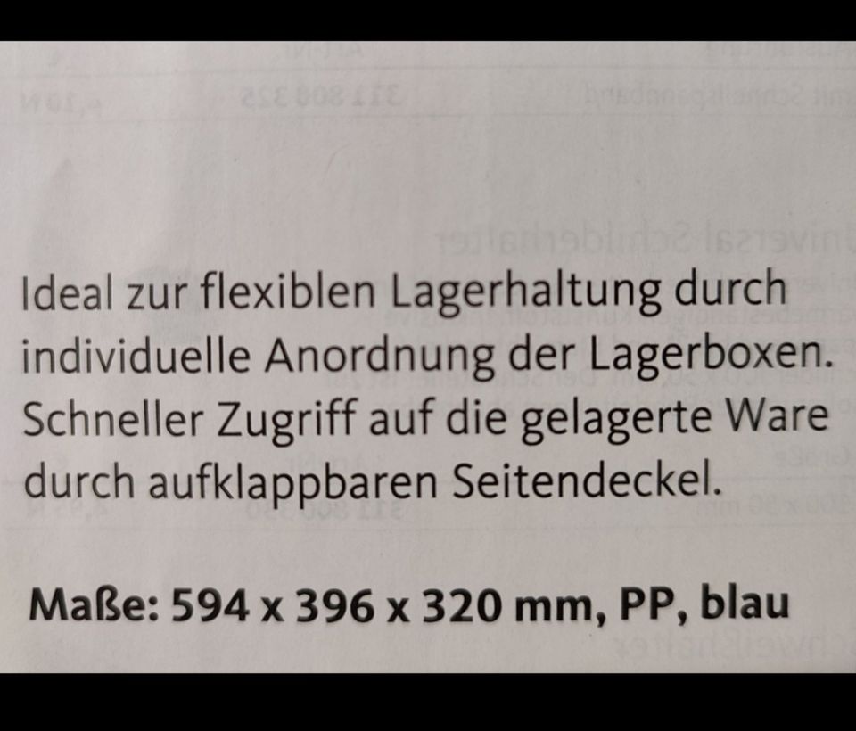 Lagerboxen/ Aufbewahrungsboxen in Bad Kötzting