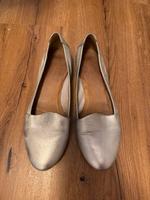 Schuhe, silber, wie neu, echtes Leder Niedersachsen - Göttingen Vorschau