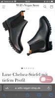 Will‘s Vegan Store - Luxe Chelsea-Stiefel mit tiefem Profil Niedersachsen - Rodenberg Vorschau