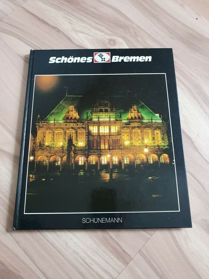 Buch "Schönes Bremen" mit Widmung Bürgermeister Klaus Wedemeier in Bremen